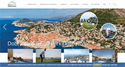 Desktop Screenshot of golfparkdubrovnik.hr